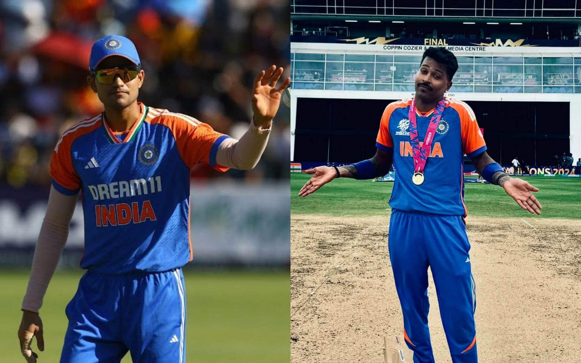 Hardik Pandya vs Shubman Gill: Who Wins The Battle Of India's Next T20I Captain?